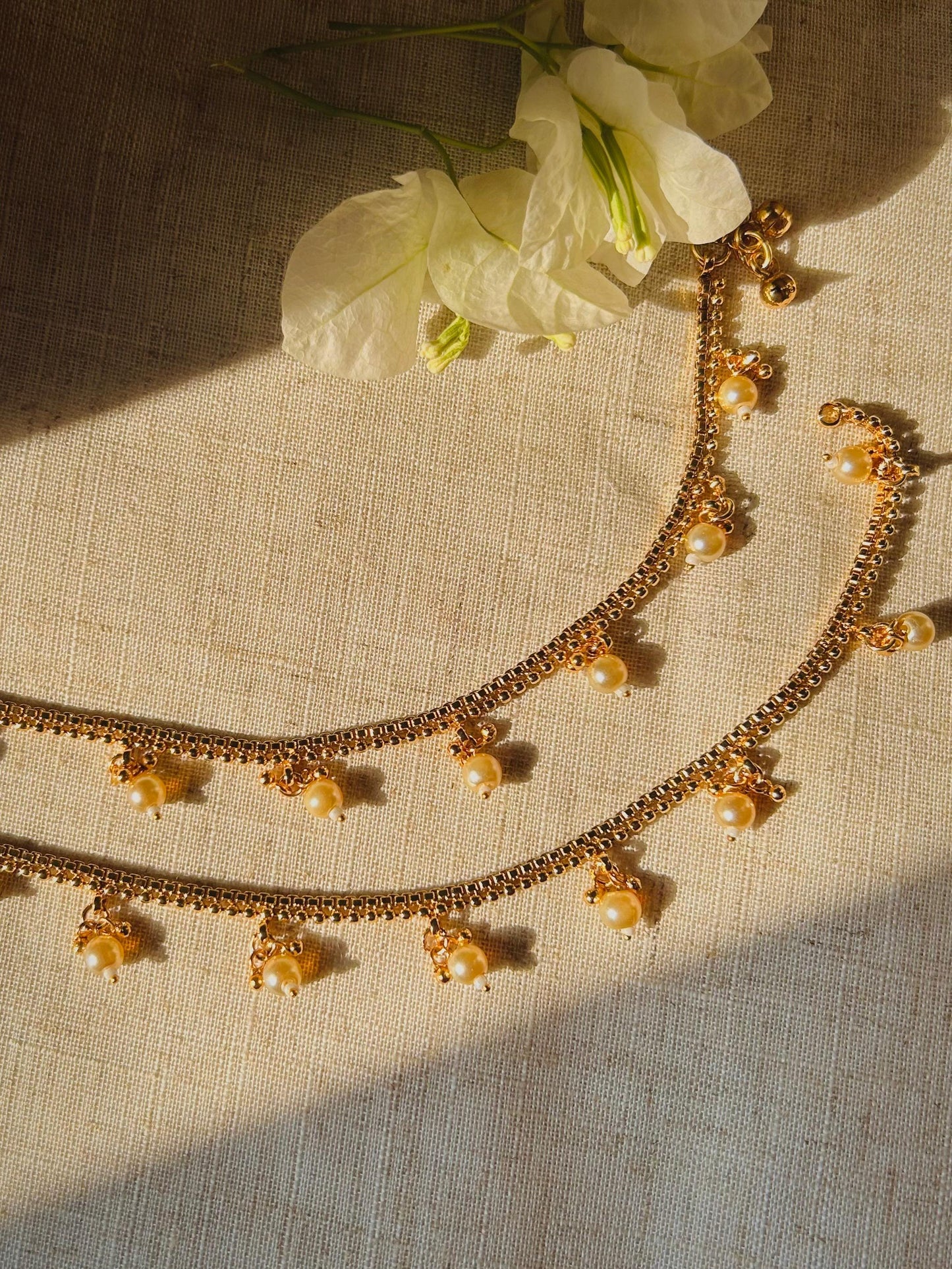 Payal with Pearls