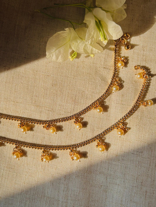 Payal with Pearls