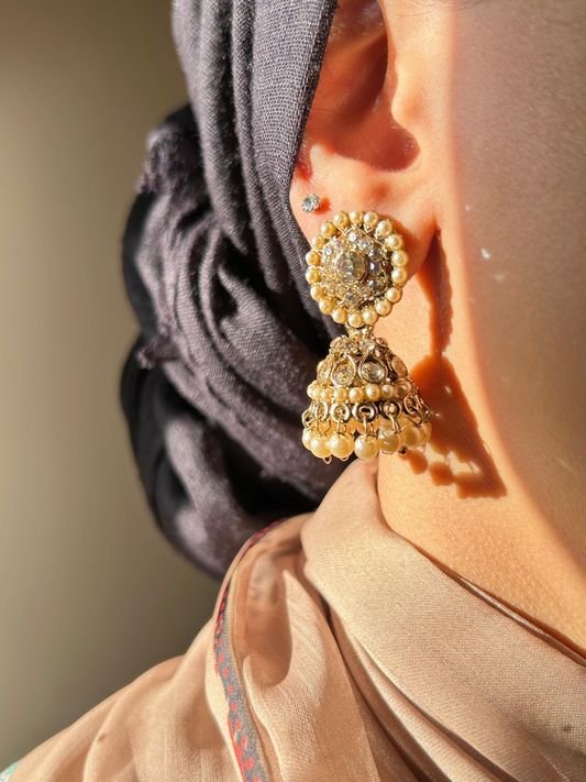 Golden Mini Jhumki