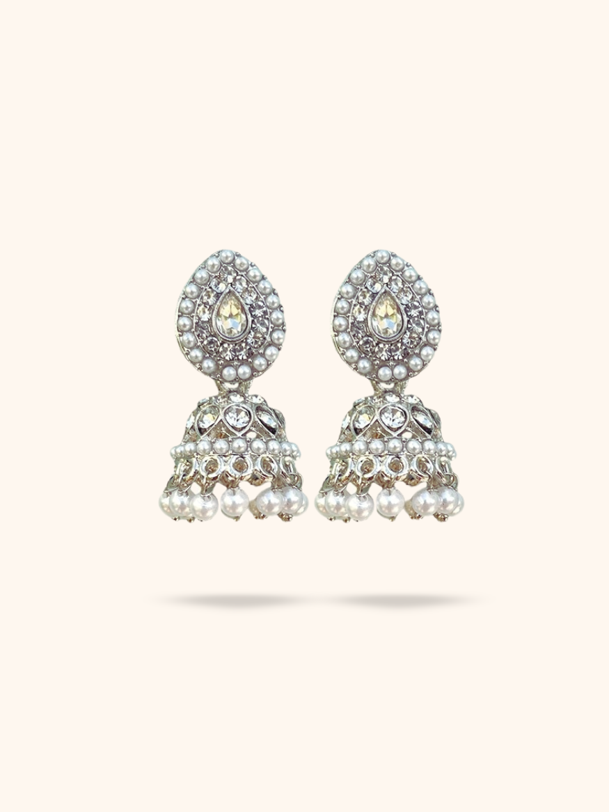 Silver Mini Jhumki
