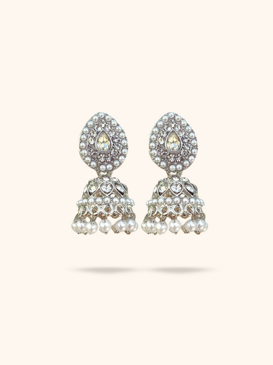 Silver Mini Jhumki